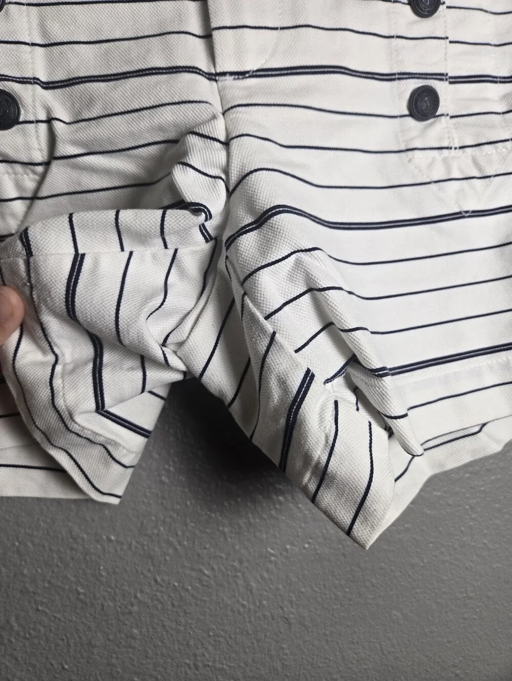 FALL SALE! Tommy Hilfinger Sailor Nautical Striped Shorts Size 12